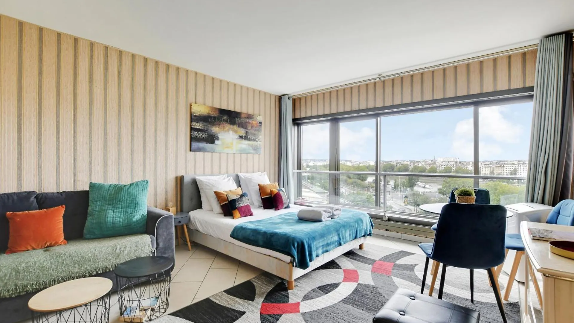 Апартаменты Seine & Eiffel Flat Ac Париж